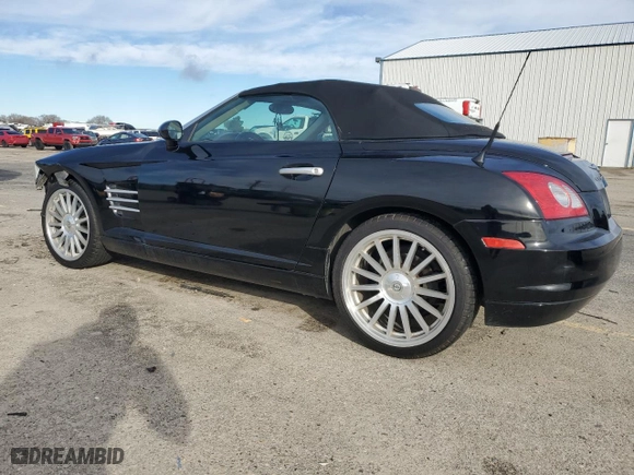 2005 Chrysler Crossfire Limited with VIN 1C3AN65L35X056500, listed as a Copart auction lot 87472944 with 120,244 mi miles and Salvage Title. Bid and sale history available at carsss.com. Image 2.