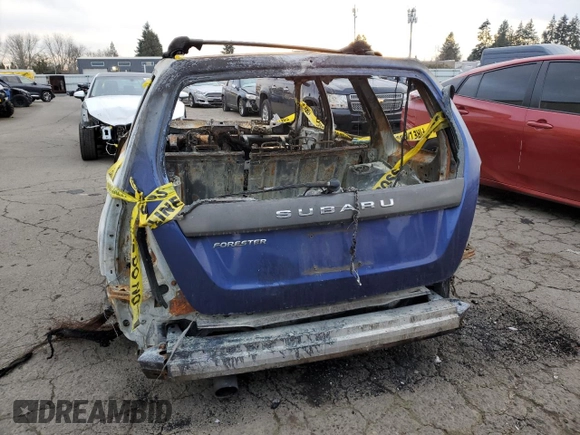 2003 Subaru Forester X with VIN JF1SG63683G766793, listed as a Copart auction lot 41876655 with 0 mi miles and Salvage Title. Bid and sale history available at carsss.com. Image 6.