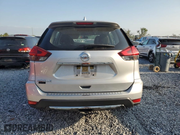 2017 Nissan Rogue S with VIN JN8AT2MT1HW384993, listed as a Copart auction lot 52326945 with 80,266 mi miles and Salvage Title. Bid and sale history available at carsss.com. Image 6.