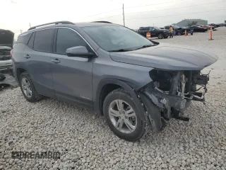 2018 GMC Terrain SLE with VIN 3GKALMEV4JL332863, listed as a Copart auction lot 50884365 with 81,750 mi miles and Salvage Title. Bid and sale history available at carsss.com. Image 4.