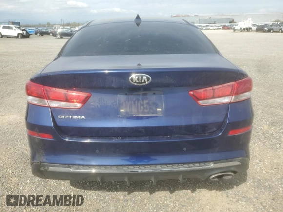 2019 Kia Optima LX with VIN 5XXGT4L35KG353807, listed as a Copart auction lot 50650985 with 74,601 mi miles and Salvage Title. Bid and sale history available at carsss.com. Image 6.