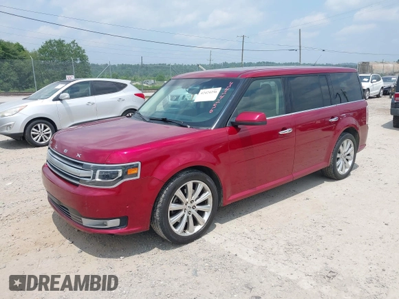 2013 Ford Flex Limited z VIN 2FMHK6DT1DBD25681, wystawiony jako IAAI lot #42424256 z przebiegiem 191 353 mil mil oraz . Historia ofert i sprzedaży dostępna na DreamBid. Obrazek 17.