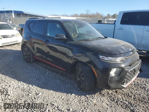 2021 Kia Soul GT-Line with VIN KNDJ63AU8M7781773, listed as a Copart auction lot 83340514 with 61,299 mi miles and Salvage Title. Bid and sale history available at DreamBid. Image 4.