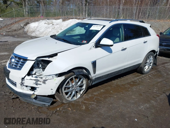 2014 Cadillac SRX Performance Collection with VIN 3GYFNFE30ES586713, listed as a IAAI auction lot 41791356 with 74,927 mi miles and . Bid and sale history available at DreamBid. Image 18.