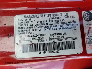 2016 Nissan 370Z with VIN JN1AZ4EHXGM933202, listed as a Copart auction lot 53275285 with 146,413 mi miles and Salvage Title. Bid and sale history available at carsss.com. Image 14.