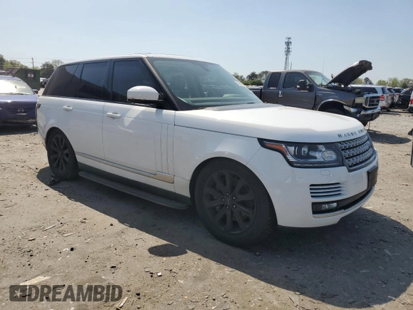 2016 Land Rover Range Rover HSE with VIN SALGS2VF2GA268479, listed as a Copart auction lot 53663055 with 135,323 mi miles and Clean title. Bid and sale history available at DreamBid. Image 4.