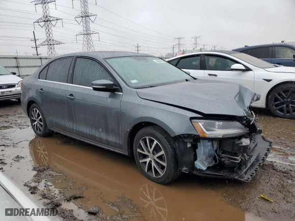 2018 Volkswagen Jetta 1.4T SE with VIN 3VWDB7AJ8JM258502, listed as a Copart auction lot 48209785 with 51,943 mi miles and Salvage Title. Bid and sale history available at carsss.com. Image 4.