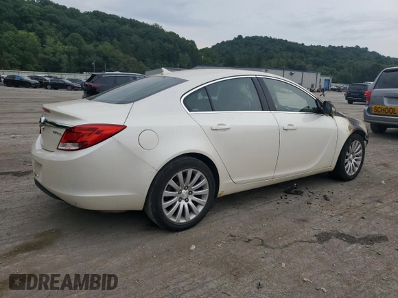 2012 Buick Regal with VIN 2G4GR5EK2C9138639, listed as a Copart auction lot 68005954 with Not Provided miles and Salvage Title. Bid and sale history available at carsss.com. Image 3.
