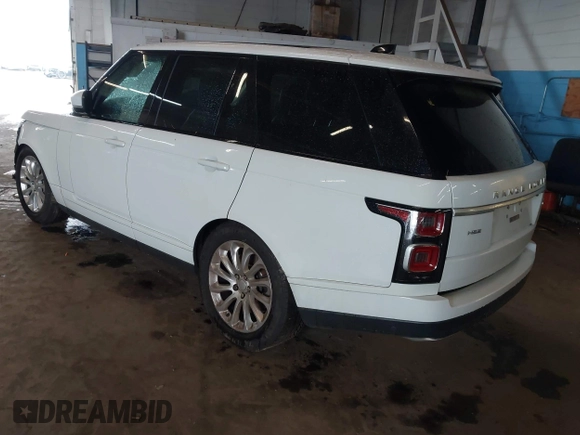 2018 Land Rover Range Rover HSE with VIN SALGS2SV9JA386550, listed as a IAAI auction lot 42189527 with 46,972 mi miles and . Bid and sale history available at DreamBid. Image 3.