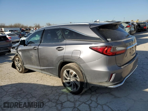 2018 Lexus RX 350L Premium z VIN JTJDZKCA0J2011400, wystawiony jako Copart lot #47786565 z przebiegiem 105 948 mil mil oraz Szkoda całkowita • Salvage title. Historia ofert i sprzedaży dostępna na DreamBid. Obrazek 2.