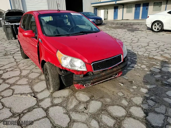 2010 Chevrolet Aveo LT w/1LT with VIN KL1TD6DE6AB098555, listed as a Copart auction lot 44500055 with 149,069 mi miles and Salvage Title. Bid and sale history available at carsss.com. Image 10.