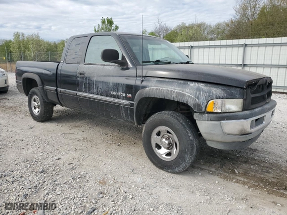 1998 Dodge Ram 1500 with VIN 3B7HF13Y3WG188753, listed as a Copart auction lot 50501055 with 171,747 mi miles and Salvage Title. Bid and sale history available at carsss.com. Image 4.