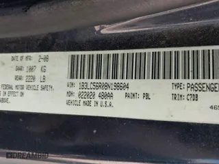 2008 Dodge Avenger SXT with VIN 1B3LC56R08N198604, listed as a IAAI auction lot 41763089 with 226,215 mi miles. Bid and sale history available at carsss.com. Image 9.