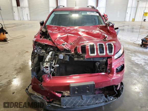 2017 Jeep Cherokee Sport z VIN 1C4PJMAB2HW529669, wystawiony jako Copart lot #64815545 z przebiegiem 81 036 mil mil oraz Szkoda całkowita • Salvage title. Historia ofert i sprzedaży dostępna na DreamBid. Obrazek 5.