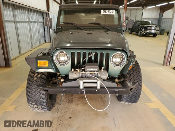 2001 Jeep Wrangler Sport with VIN 1J4FA49S51P373069, listed as a Copart auction lot 48625225 with 0 mi miles and Salvage Title. Bid and sale history available at carsss.com. Image 5.