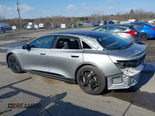 2024 Lucid Air Touring with VIN 50EA1TEA3RA001358, listed as a IAAI auction lot 41482592 with 4,811 mi miles. Bid and sale history available at carsss.com. Image 14.