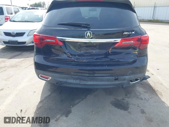 2014 Acura MDX Tech Pkg with VIN 5FRYD3H40EB017310, listed as a IAAI auction lot 41846635 with 130,734 mi miles. Bid and sale history available at carsss.com. Image 6.