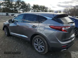 2023 Acura RDX w/Technology Package with VIN 5J8TC2H53PL002948, listed as a Copart auction lot 43728625 with 25,901 mi miles and Salvage Title. Bid and sale history available at carsss.com. Image 2.