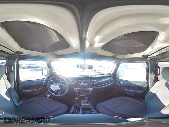 2023 Jeep Wrangler Sport S with VIN 1C4HJXDG5PW615926, listed as a Copart auction lot 84765684 with 23,333 mi miles and Salvage Title. Bid and sale history available at DreamBid. Image 13.