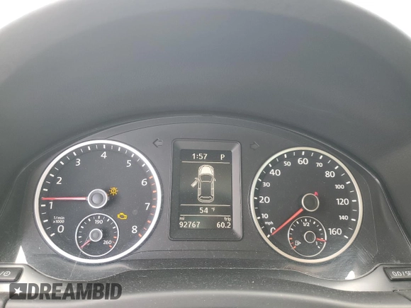 2013 Volkswagen Tiguan SE с VIN WVGBV7AXXDW548780, выставлен на аукционе Copart как лот 55157985 с пробегом 92 767 миль миль и Списание • Salvage title. История ставок и продаж доступна на DreamBid. Изображение 9.