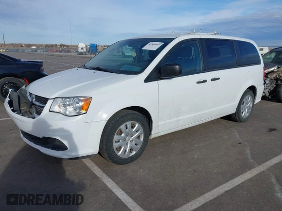 2019 Dodge Grand Caravan SE with VIN 2C4RDGBGXKR682747, listed as a IAAI auction lot 41840067 with 176,446 mi miles and . Bid and sale history available at DreamBid. Image 2.