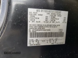 2001 Ford Super Duty F-250 XL with VIN 3FTNW20F01MA75204, listed as a Copart auction lot 75667154 with 0 mi miles and Salvage Title. Bid and sale history available at carsss.com. Image 13.