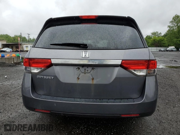 2014 Honda Odyssey EX-L с VIN 5FNRL5H66EB011131, выставлен на аукционе Copart как лот 58216125 с пробегом 161 390 миль миль и Списание • Salvage title. История ставок и продаж доступна на DreamBid. Изображение 6.