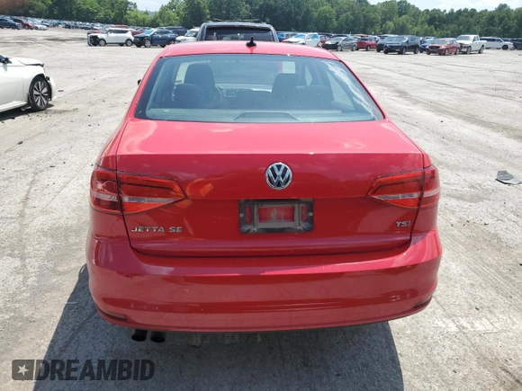 2015 Volkswagen Jetta SE with VIN 3VWD17AJ4FM305728, listed as a Copart auction lot 61911705 with 142,281 mi miles and Salvage title. Bid and sale history available at DreamBid. Image 6.