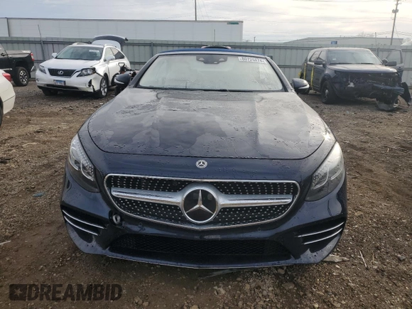 2020 Mercedes-Benz S with VIN W1KXK8DB7LA050420, listed as a Copart auction lot 80729474 with 24,044 mi miles and Salvage Title. Bid and sale history available at DreamBid. Image 5.
