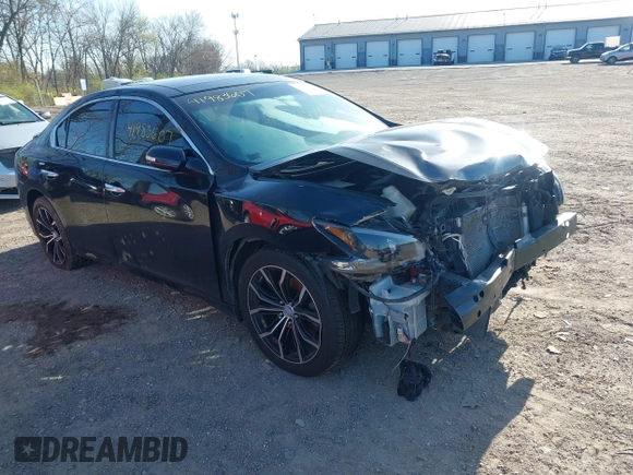 2014 Nissan Maxima S with VIN 1N4AA5AP4EC498502, listed as a IAAI auction lot 41983607 with 169,142 mi miles and . Bid and sale history available at DreamBid. Image 1.