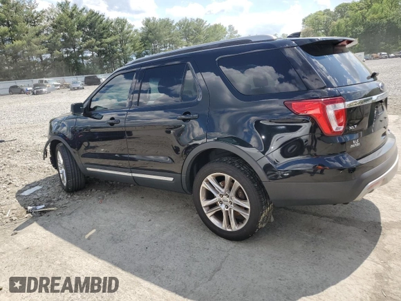 2017 Ford Explorer XLT z VIN 1FM5K8D86HGD75307, wystawiony jako Copart lot #55724885 z przebiegiem Nie podano mil oraz Szkoda całkowita • Salvage title. Historia ofert i sprzedaży dostępna na DreamBid. Obrazek 2.