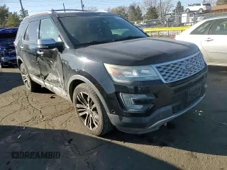2016 Ford Explorer Platinum with VIN 1FM5K8HTXGGC66636, listed as a Copart auction lot 43134545 with 114,401 mi miles and Salvage Title. Bid and sale history available at DreamBid. Image 11.