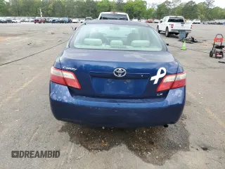 2008 Toyota Camry LE with VIN 4T1BE46K38U255669, listed as a Copart auction lot 51580865 with 172,872 mi miles and Salvage Title. Bid and sale history available at carsss.com. Image 6.