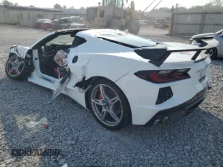 2021 Chevrolet Corvette 2LT with VIN 1G1YB2D47M5120014, listed as a Copart auction lot 61862085 with Not provided miles and Salvage title. Bid and sale history available at DreamBid. Image 2.