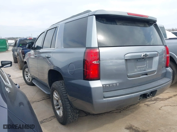 2018 Chevrolet Tahoe LT with VIN 1GNSKBKC1JR150693, listed as a IAAI auction lot 41656510 with 72,667 mi miles. Bid and sale history available at carsss.com. Image 3.