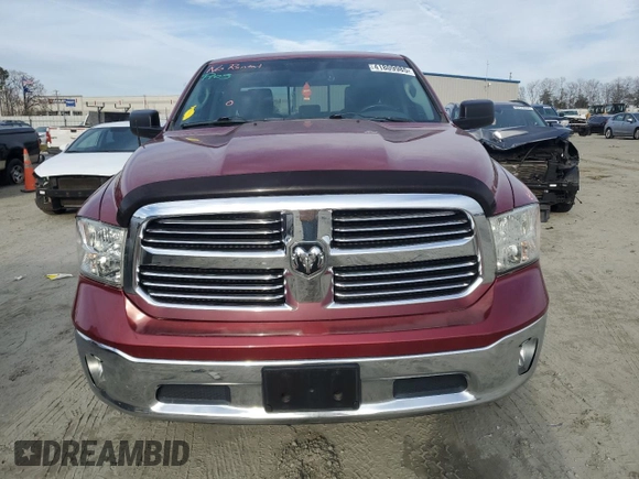 2015 Ram 1500 Big Horn with VIN 1C6RR6GT0FS591161, listed as a Copart auction lot 41809985 with 166,288 mi miles and Salvage Title. Bid and sale history available at carsss.com. Image 5.