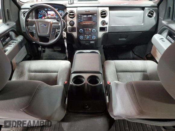 2013 Ford F-150 XL with VIN 1FTFW1ET6DKF10459, listed as a Copart auction lot 55071825 with 184,521 mi miles and Salvage title. Bid and sale history available at DreamBid. Image 8.