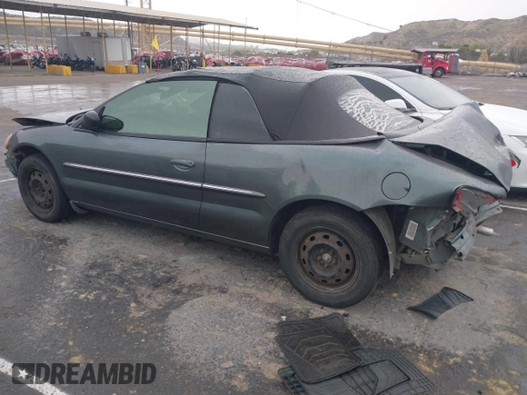 2002 Chrysler Sebring with VIN 1C3EL45R52N247505, listed as a IAAI auction lot 41813252 with 160,741 mi miles and . Bid and sale history available at DreamBid. Image 3.