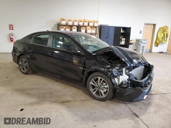 2024 Kia Forte LXS with VIN 3KPF24AD0RE806745, listed as a Copart auction lot 48023495 with 203 mi miles and Salvage Title. Bid and sale history available at DreamBid. Image 4.