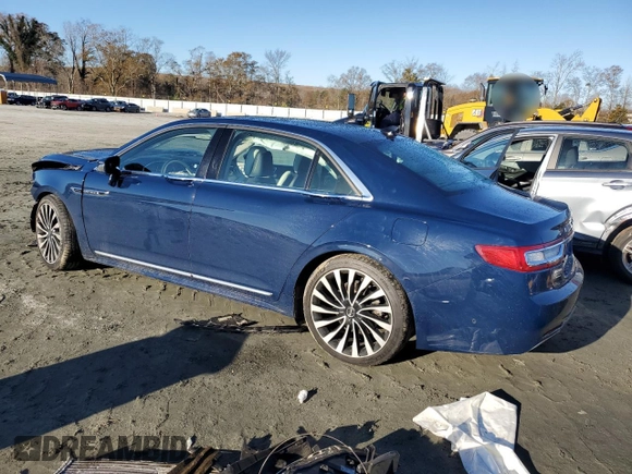 2018 Lincoln Continental Black Label with VIN 1LN6L9BC4J5612294, listed as a Copart auction lot 84707974 with 74,027 mi miles and Salvage Title. Bid and sale history available at DreamBid. Image 2.