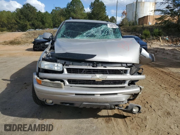 2005 Chevrolet Suburban Z71 with VIN 3GNFK16ZX5G194952, listed as a Copart auction lot 78400754 with 0 mi miles and Salvage Title. Bid and sale history available at carsss.com. Image 5.