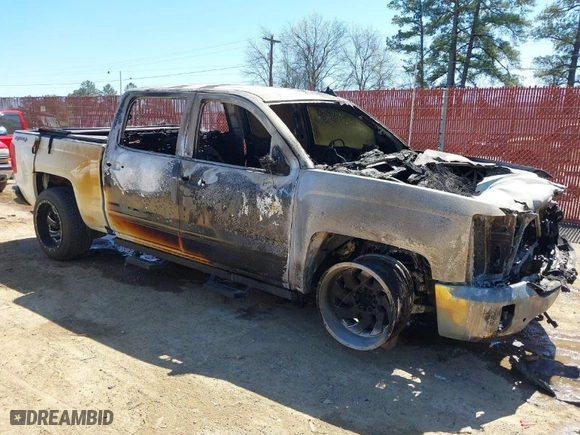 2017 Chevrolet Silverado 1500 LTZ with VIN 3GCUKSEJ3HG301264, listed as a IAAI auction lot 41816571 with 1 mi miles. Bid and sale history available at carsss.com. Image 1.