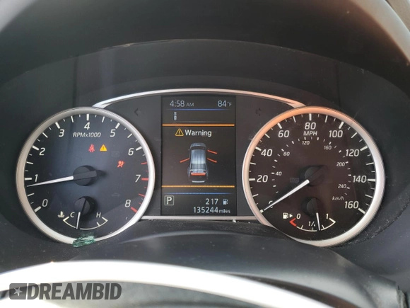 2019 Nissan Sentra S with VIN 3N1AB7AP5KY393363, listed as a Copart auction lot 47023095 with 135,244 mi miles and Non Repairable. Bid and sale history available at DreamBid. Image 9.