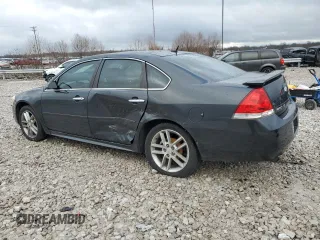 2013 Chevrolet Impala LTZ with VIN 2G1WC5E32D1263952, listed as a Copart auction lot 83983044 with 150,853 mi miles and Salvage Title. Bid and sale history available at DreamBid. Image 2.