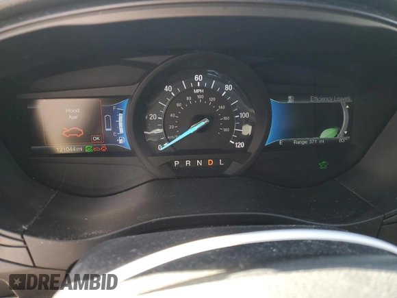 2018 Ford Fusion Hybrid SE with VIN 3FA6P0LU9JR137515, listed as a Copart auction lot 47480285 with 121,044 mi miles and Salvage Title. Bid and sale history available at carsss.com. Image 9.