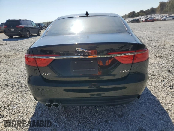 2017 Jaguar XF 20d Prestige with VIN SAJBE4BN9HCY44527, listed as a Copart auction lot 76555354 with 0 mi miles and Salvage Title. Bid and sale history available at carsss.com. Image 6.