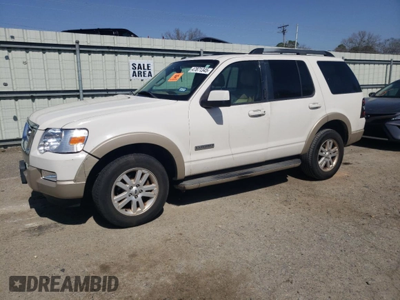 2008 Ford Explorer Eddie Bauer with VIN 1FMEU64E38UB15260, listed as a Copart auction lot 47871345 with 172,706 mi miles and Salvage Title. Bid and sale history available at carsss.com. Image 1.
