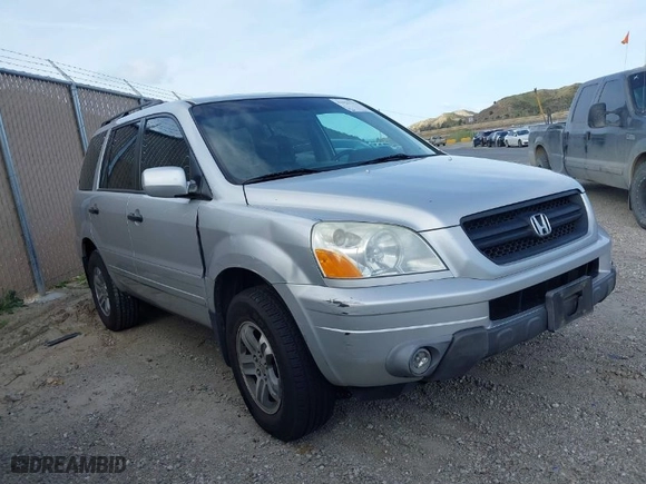 2005 Honda Pilot EX-L with NAVI with VIN 2HKYF18755H552502, listed as a IAAI auction lot 41921122 with 187,904 mi miles. Bid and sale history available at carsss.com. Image 1.