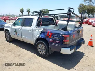 2022 Nissan Frontier SV with VIN 1N6ED1EJ1NN645801, listed as a IAAI auction lot 42539585 with Not provided miles and . Bid and sale history available at DreamBid. Image 3.