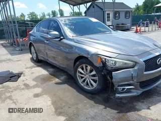 2014 Infiniti Q50 Sport with VIN JN1BV7AR4EM683887, listed as a IAAI auction lot 42550717 with 199,473 mi miles and . Bid and sale history available at DreamBid. Image 6.